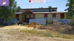 В рамках национального проекта «Культура регионального проекта «Культурная среда» проводится реконструкция Ивансолинского СДК. 